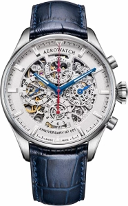 Aerowatch Les Grandes Classiques Automatic Anniversary Skeleton 61989 AA04 SQ