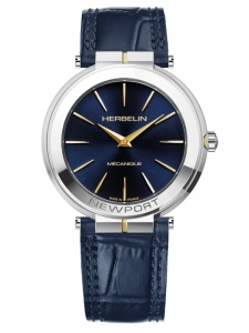 Herbelin Newport Slim Mechanical 1222T15BL