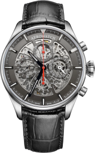 Aerowatch Les Grandes Classiques Chrono 1/2 Skeleton 61989 AA06 1/2 SQ