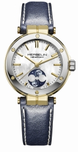 Herbelin Newport damski Automatic Moon Phase 2879T1N19BL